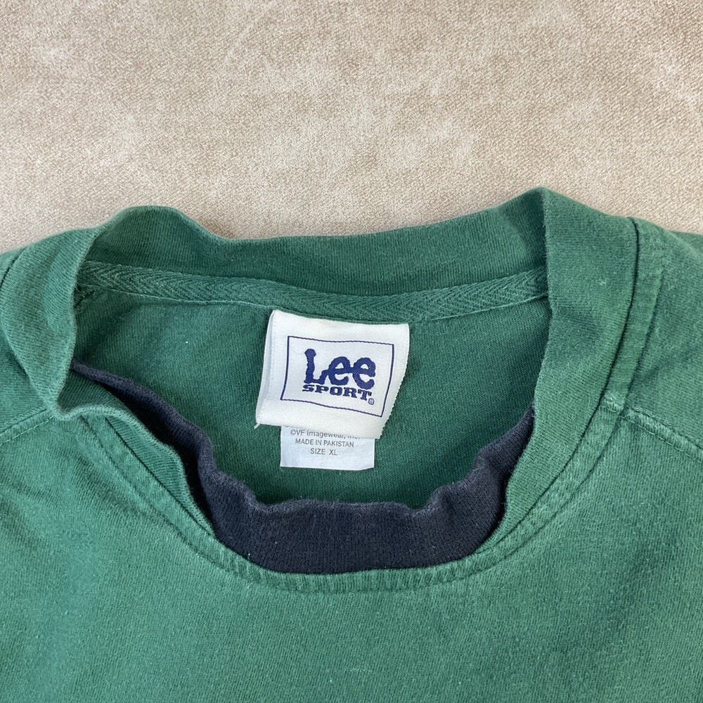 Vintage Tampa‎ Bay Rays T-Shirt 90s Y2K Lee Sport Embroidered Logo Men Sz XL - Picture 5 of 12